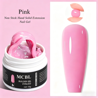 Lampe LED MCB PRO pour extension d'ongles sans transfert, gel de construction acrylique 3D pour sculpture et French manucure à base d'eau