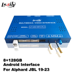 Interfaccia Multimediale Android Lsailt 8+128GB con Carplay per Toyota Alphard Vellfire 2019-2023 Versione <span class=keywords><strong>JBL</strong></span> High - Product Image 6