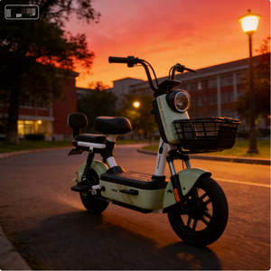 Bicicletas Eléctricas para Adultos al por Mayor, Motor sin Escobillas de 350W con Freno de Tambor, Controlador Silencioso de 6 Tubos, Neumáticos de Vacío de 14 Pulgadas. - Product Image 4