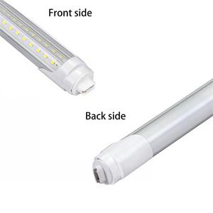 Tube LED T8 45W SMD2835 5ft F60T12 R17d, remplacement pour ampoules fluorescentes HO, connexion double extrémité, avec ballast en aluminium et bypass - Product Image 2