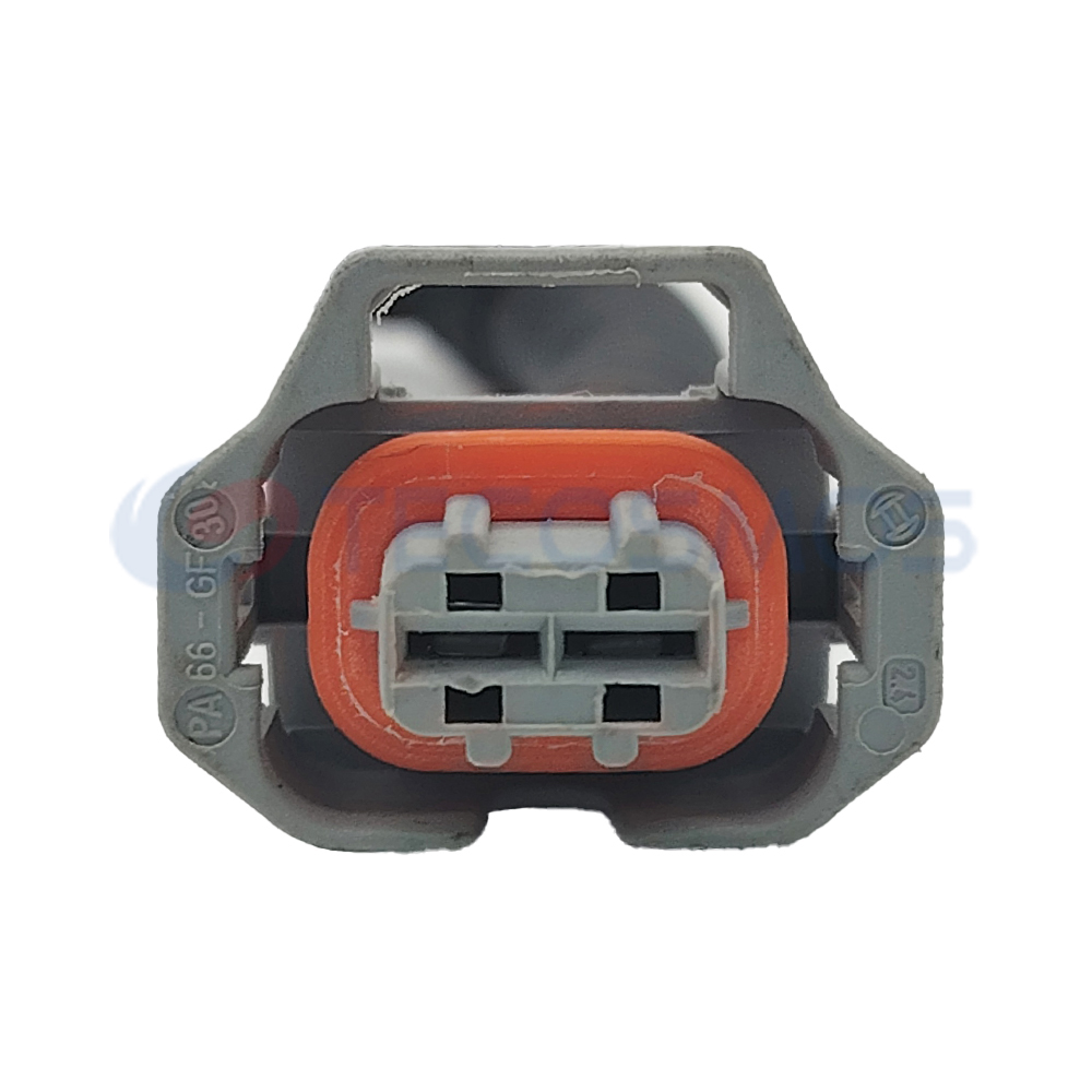 Car Wide and Narrow White Sheathed Wire Harness Connector Plug Waterproof Shell for Car 2pin Female CT2-0093M-13
