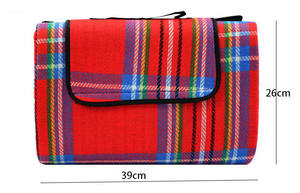 Tapis de pique-nique pliable vert 200*150 cm pour extérieur, randonnée, camping, barbecue, large, imperméable, couverture de plage, tapis multi-joueurs pour bébé - Product Image 6