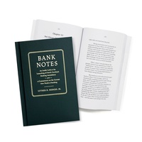 Échantillon gratuit de couverture en cuir PU, impression de roman, reliure personnalisée, logo en bronze, livre relié