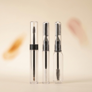 Bouteille de sérum de cils <span class=keywords><strong>vide</strong></span> 2 en 1 bouteille de liquide PETG clair Double face <span class=keywords><strong>Mascara</strong></span> Tube brosse personnalisée - Product Image 1
