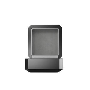 Boîte de rangement <span class=keywords><strong>pour</strong></span> montres en cuir noir compacte Tancy GSB-04 avec compatibilité <span class=keywords><strong>TV</strong></span> Box, design luxueux, anti-poussière et léger - Product Image 3
