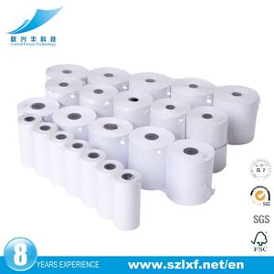 Papel Térmico para Recibos de Caja Registradora al Por Mayor a Bajo Precio, 57 mm, Capa Única, 100% Pulpa de Madera de Calidad - Product Image 2