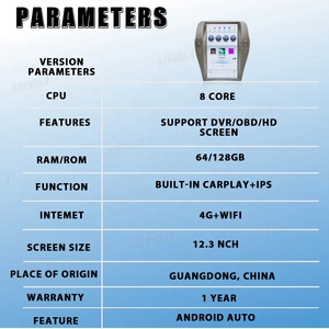 Radio para Auto de 12.3 Pulgadas para Chevrolet Camaro 2010-2015, <span class=keywords><strong>Android</strong></span> Auto, Estéreo Multimedia, GPS, Reproductor de Video, Pantalla Táctil, Snapdragon 665 - Product Image 3