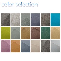 Feutre polyester de poids moyen, tissu non tissé aiguilleté, insonorisant, acoustique, pour emballage électronique, feutre rigide gaufré