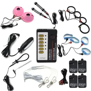 Electro Shock Anal Plug Penis Cock Rings Massageador acessórios estimulador plugue uretra