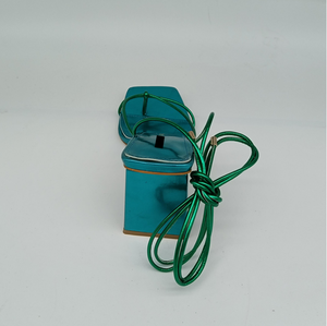 Zapatos de tacón grueso azul <span class=keywords><strong>para</strong></span> mujer, sandalias sexys <span class=keywords><strong>para</strong></span> novia, gran oferta, <span class=keywords><strong>verano</strong></span> <span class=keywords><strong>2022</strong></span> - Product Image 5