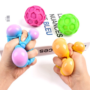 Jincan Mesh Color Paste <b>Ball</b> Decompression Kneadle Detachable Color Changing Flour Daily Office Stress Relief <b>Ball</b> <b>Squeeze</b> <b>Ball</b> - Product Image 2
