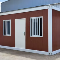 Maison conteneur pliable de type Z-X, maison préfabriquée pliable facile à installer pour dortoir de chantier
