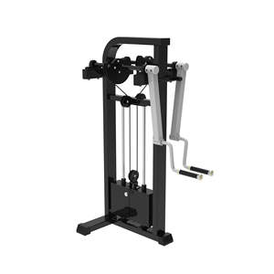 Peralatan Fitness Gym, peralatan besi angkat bahu & dada Fitness tahan lama dengan Pin keamanan dapat diatur - Product Image 4