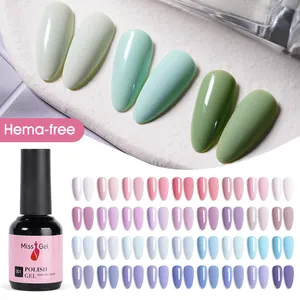 High Quality 1OO% Hema Free Vegan Gel Oem Wholesale Nail Supplies Create Your Own Brand UV Nail Hema Free Gel Polish