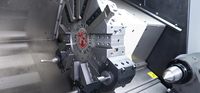 Tour à tarauder CNC compact OEM CKD108L à haute rigidité, machine de tournage de haute précision, tour CNC de haute précision