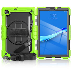 Funda protectora de pantalla de cuerpo completo para <span class=keywords><strong>Lenovo</strong></span> <span class=keywords><strong>Tab</strong></span> <span class=keywords><strong>M10</strong></span> <span class=keywords><strong>Plus</strong></span>, 2. ª generación, 10,3 pulgadas, 2020 con correa para manos - Product Image 1