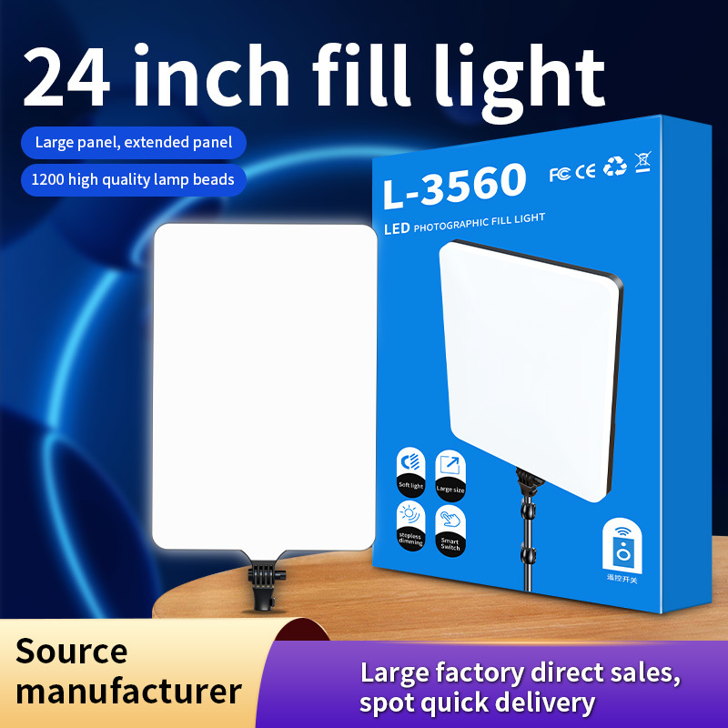 Panneau LED Piatto CCT télécommande 100x25 blanc