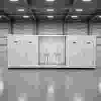 Toilettes portables modulaires préfabriquées de qualité supérieure en panneaux sandwich pour les chantiers de construction et les projets d'infrastructure extérieure