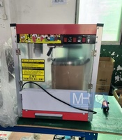Machines à pop-corn industrielles rouges automatiques a Popcorn Bon Prix Maker Machine à pop-corn commerciale Machine à pop-corn gastronomique de 8 oz