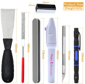 42 Uds DIY Gundam modelo Kit de accesorios de construcción Conjunto Combinado de herramientas de pulido para juguetes de Ciencia e Ingeniería - Product Image 3