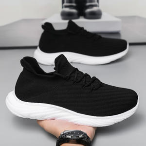 <span class=keywords><strong>Chaussures</strong></span> <span class=keywords><strong>de</strong></span> course <span class=keywords><strong>en</strong></span> maille pour hommes, sneakers <span class=keywords><strong>de</strong></span> sport, à enfiler, marche, bon marché, vente <span class=keywords><strong>en</strong></span> gros, nouvelle collection 2020 - Product Image 5