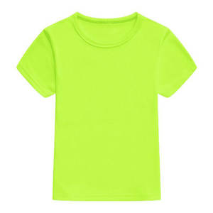 Camisetas de Manga Corta para Niños 2022, con Logotipo Personalizado, 100% Poliéster, Lisas, para Bebés, Niñas y Niños - Product Image 3