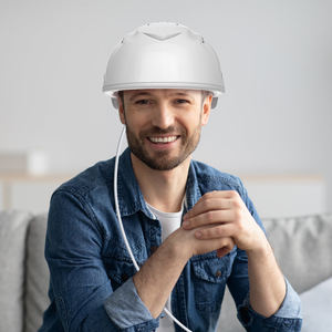 Suyzeko Brain <strong>Emotion</strong> <strong>Disorder</strong> Stimulate 810nm 1070nm Neuron Energy Boost Infrared Light Therapy Helmet for Children Autism - Product Image 3