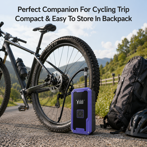 OEM ODM 90W Portable Cordless Tire Inflator Air Compressor 19 Cylinder Type C Rechargeable Pump for Car Motorcycle Bicycle <b>Ball</b> - Product Image 4