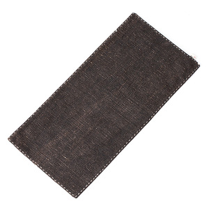 Sous-verre rectangulaire en tissu, cousu main, isolant thermique et anti-brûlure, style Wabi-Sabi, pour thé chinois - Product Image 5