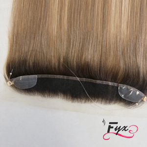 Pronto <span class=keywords><strong>per</strong></span> la spedizione: Topper <span class=keywords><strong>per</strong></span> <span class=keywords><strong>capelli</strong></span> con HD Lace Frontal Closure, Protesi capillare in <span class=keywords><strong>capelli</strong></span> umani <span class=keywords><strong>per</strong></span> la parte anteriore della testa, <span class=keywords><strong>per</strong></span> donne con linea frontale allontanata - Product Image 4