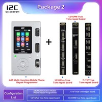 Programmeur Intelligent I2C A8S pour iPhone 6 à 15 Pro Max Face ID Batterie Écran Couleur Originale Fonction True Tone Réparation Matrice de Points