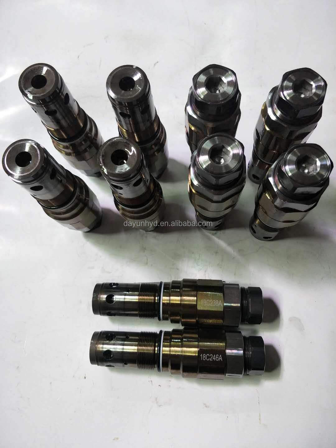 Kawasaki Swing Motor Relief Valve - M2X63 M2X150 M5X130 M5X180