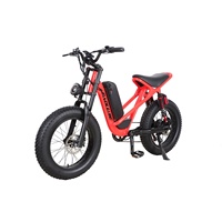 Bicicleta Eléctrica de Montaña BAOLUJIE B23 con Llantas Gruesas de 20 Pulgadas, Motor Trasero de 1500W, Batería de Litio, Alta Velocidad