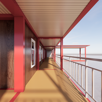 DXH Fabricant de Maisons Conteneurs Préfabriquées Modernes de Luxe Personnalisées pour Villas, Bureaux, Espaces de Natation et Chambres
