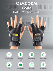 GS02 Mini Tiện Dụng Máy Quét Mã Vạch Với Găng Tay Di Chuyển Quét Mã Vạch - Product Image 6