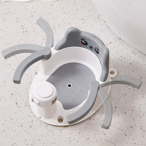 Siège de bain pour bébé, outil de bain pour nourrisson, support inclinable, siège de baignoire pour nouveau-né, ventouse antidérapante, tabouret de bain - Product Image 3