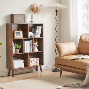 Mini librería de diseño moderno Librería de <span class=keywords><strong>3</strong></span> estantes con estantes ajustables - Product Image 3