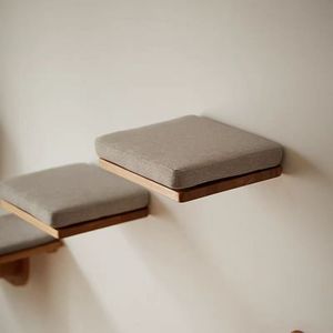 Modern Floating Stairs <strong>Cat</strong> Wall Furniture Wall Mounted Indoor Climbing <strong>Corner</strong> Shelf Exclusive for <strong>Cat</strong> <strong>Trees</strong> Scratcher - Product Image 5