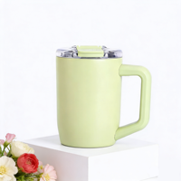 Tasses et gobelets isothermes en acier inoxydable en gros – Bouteille thermos de voyage isolée avec poignée pour café