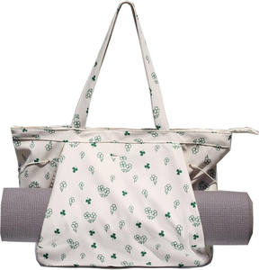 Bolsa de Yoga de Lona Portátil con Logotipo Personalizado, Correa para el Hombro, Gran Capacidad, para Transportar Tapete, Viajes, Gimnasio, Fitness, Almacenamiento - Product Image 2