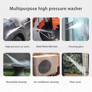 <span class=keywords><strong>Pistolet</strong></span> de lave-auto à haute pression alimenté par batterie au Lithium sans fil portable pour un lavage de voiture efficace - Product Image 5