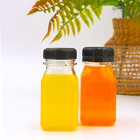 Bouteilles d'eau rechargeables réutilisables et écologiques sans BPA pour jus de fruits récipients de stockage de liquide à large bouche pour réfrigérateur