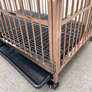 Stainless Steel Collapsible <strong>Cage</strong> Dog Customizable Pet Kennel <strong>Cages</strong> Carriers Dogs - Product Image 6