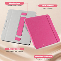 Étui Kobo Libra Colour (2024) avec fonction veille, coque magnétique en TPU, double stratification, dragonne, pour tablette e-book 6 pouces (17x15,5 cm)