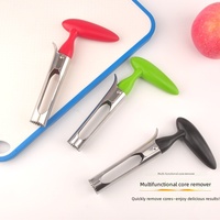 Snelle handmatige roestvrijstalen appel- en perenontpitter, fruit snijder, keuken gadget, verstelbare pitverwijderaar