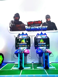 Hot Bán Coin Vận Hành Trong Nhà Giải Trí <span class=keywords><strong>Arcade</strong></span> Đôi <span class=keywords><strong>Gunner</strong></span> Shooting Game Máy Cho Công Viên Giải Trí Để Bán - Product Image 4