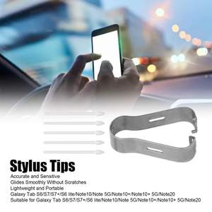 Puntas de Repuesto para Lápiz Óptico para Samsung <span class=keywords><strong>Tab</strong></span> S10 S9 S8 S7 S9 <span class=keywords><strong>Ultra</strong></span> S6 Lite S24 S23 <span class=keywords><strong>S22</strong></span> con Herramienta de Extracción - Plástico - Product Image 2