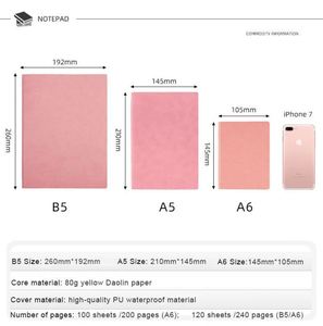 OEM ODM Custom Wholesale A6 <b>A5</b> B5 Colorful Edge Softcover Rainbow Notebook Office Portable <b>Notepad</b> - Product Image 2