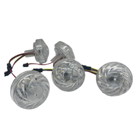 Cabochon Led 60mm 6leds 24v/12V Rgb Led Amusement Lumière Pixel Lumière