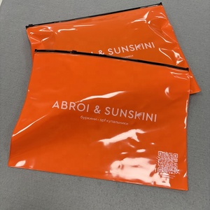 PVC đầy đủ màu sắc quần áo nhựa túi tùy chỉnh sản phẩm dây kéo bao bì túi với logo dày <span class=keywords><strong>Ziplock</strong></span> túi để đóng gói đồ bơi - Product Image 6